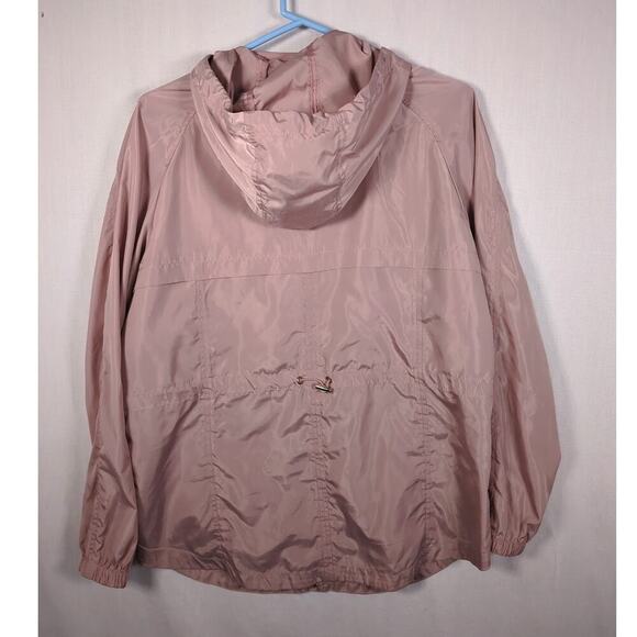 Cavalini Original Pink Hooded Rain Jacket Large - Picture 7 of 13